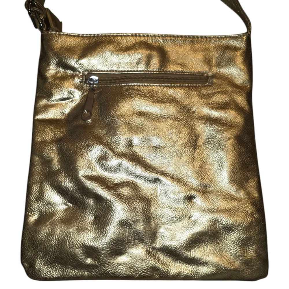 Gold Studded Shoulder Bag - Picture 6 of 8